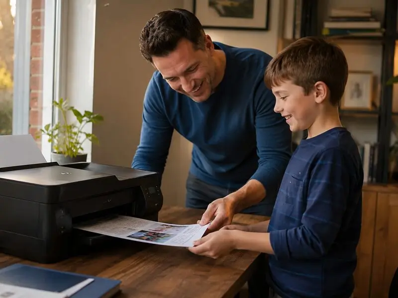 Warm home printer repair and maintenance support